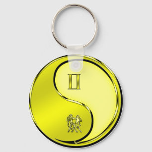 Gemini the Twins Keychain
