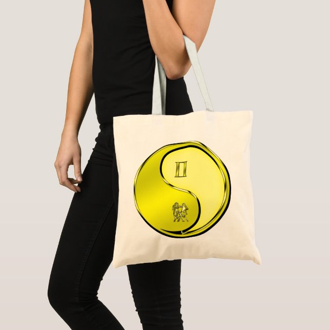 Gemini the Twins Tote Bag (Front (Product))