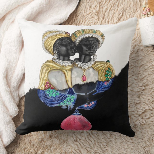 Gemini Throw Pillow (Blanket)