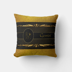 Gemini Throw Pillow