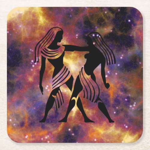 gemini twins coasters