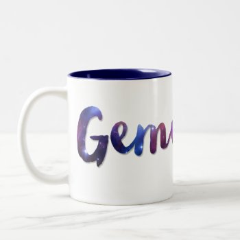 Gemini Two-toned Mug by MyAstralLife at Zazzle