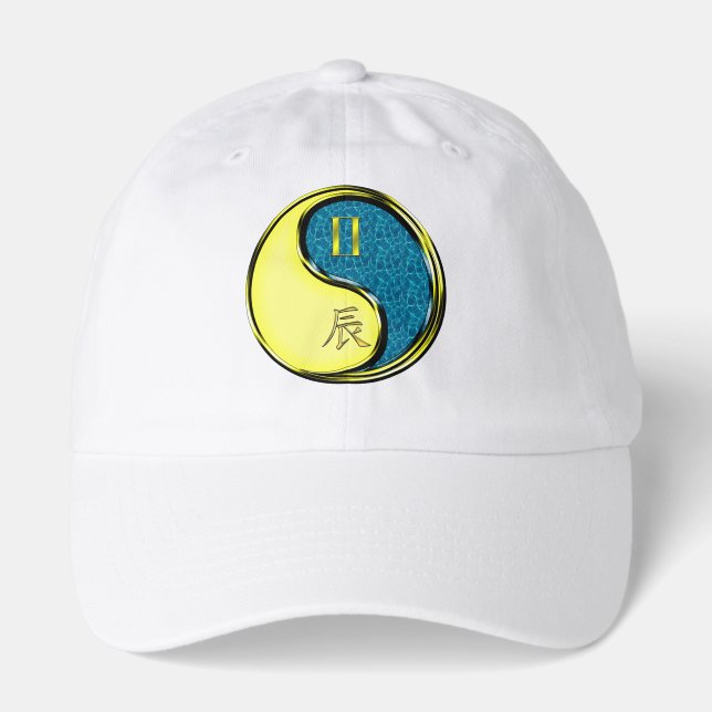 Gemini & Water Dragon Hat (Front)