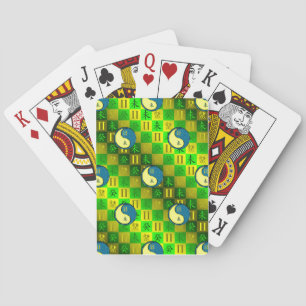 Gemini & Water Goat Poker Cards