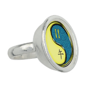 Gemini & Water Horse Ring