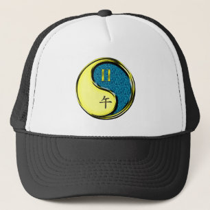 Gemini & Water Horse Trucker Hat