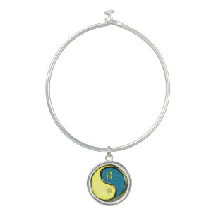 Gemini & Water Monkey Bangle Bracelet