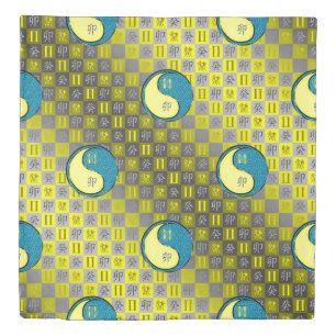 Gemini & Water Rabbit Duvet Cover