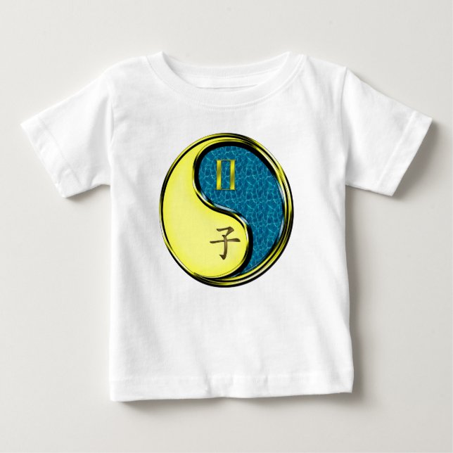 Gemini & Water Rat Baby T-Shirt (Front)