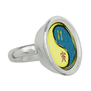 Gemini & Water Tiger Ring