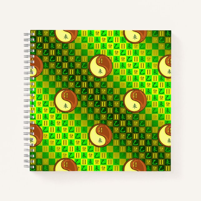 Gemini & Wood Goat Notebook (Front)