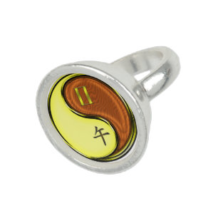 Gemini & Wood Horse Ring