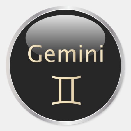 Gemini Zodiac Astrology,  Star Sign Stickers