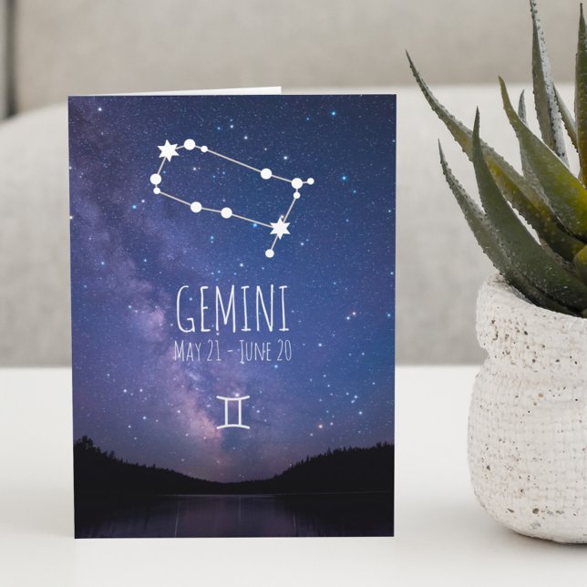 Gemini Zodiac Constellation | Astrology Card (Creator Uploaded)