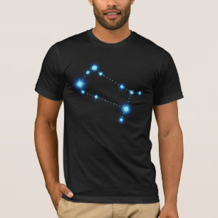 Gemini Zodiac Constellation Stars T-Shirt
