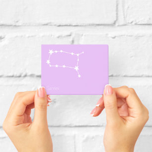 Gemini Zodiac Constellation Sticky Notes