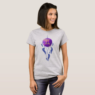 Gemini Zodiac Dream Catcher T-Shirt