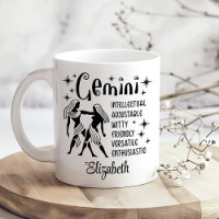 Gemini Zodiac Horoscope Custom Name