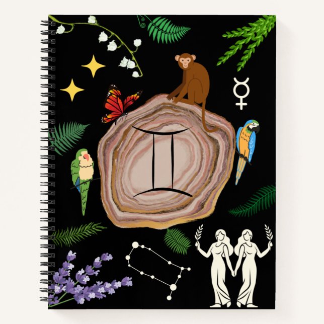 Gemini Zodiac Journal (Front)