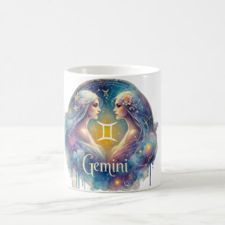 Gemini Zodiac Mug – Enchanting & Celestial Design 