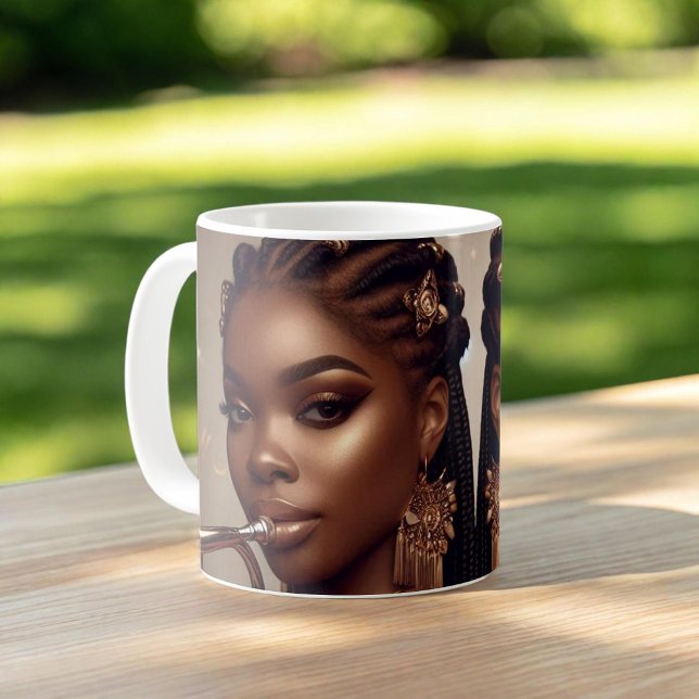 Gemini Zodiac Musician Trumpet  Coffee Mug (Creator Uploaded)