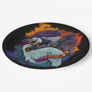 Gemini~zodiac Paper Plates