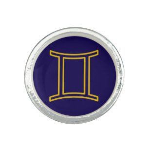 Gemini Zodiac Ring