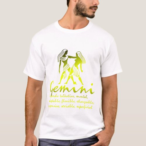 Gemini Zodiac Shirt