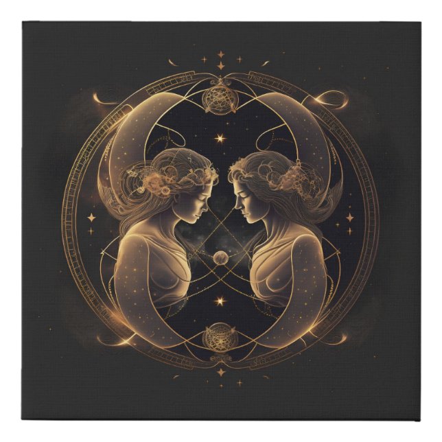 Gemini Zodiac Sign (Front)