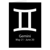 Gemini Zodiac sign Astrology (Front)