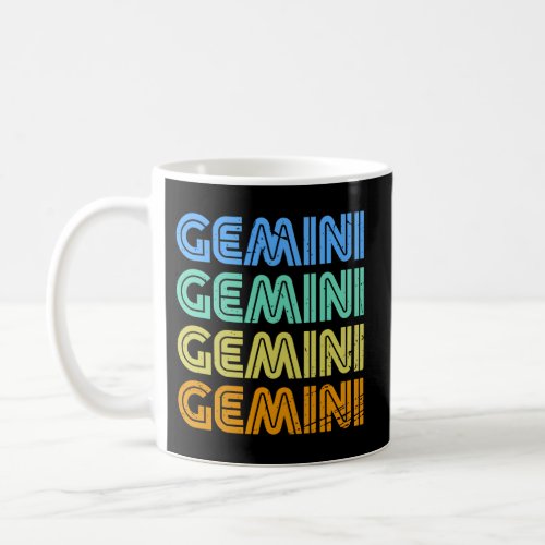 Gemini Zodiac Sign Gemini Horoscope Coffee Mug