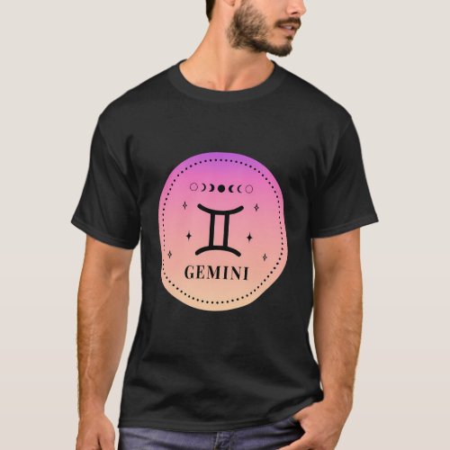 Gemini Zodiac Sign Gemini T_Shirt