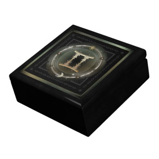 Gemini Zodiac Sign Gift Box | Zazzle