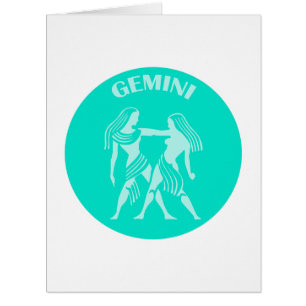 Gemini, Zodiac Sign, Horoscope, Astrology Cards
