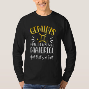 Gemini Zodiac Sign Quote T-Shirt
