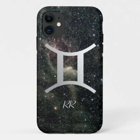 Gemini Zodiac Star Sign On Universe Iphone 11 Case