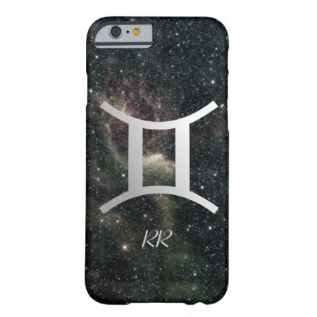 Gemini Zodiac Star Sign On Universe Barely There Iphone 6 Case