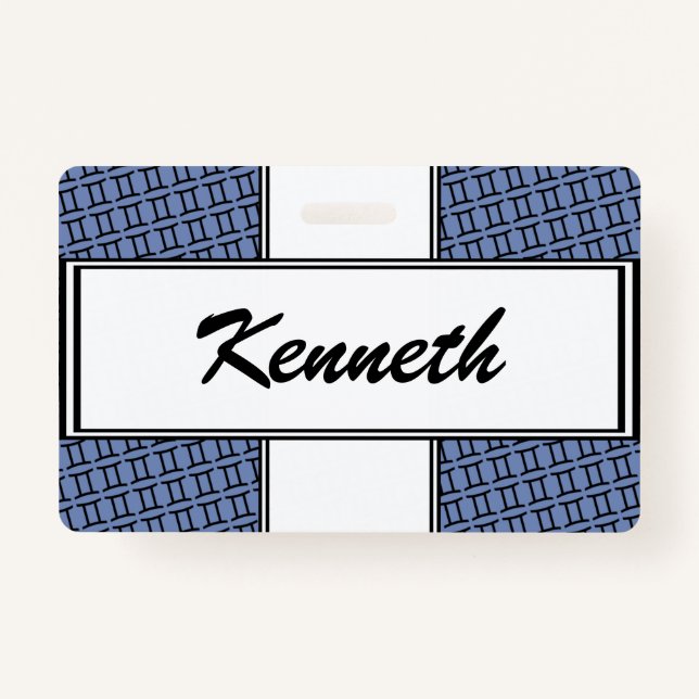 Gemini Zodiac Symbol Standard by Kenneth Yoncich Badge (Front)