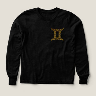 Gemini Zodiac - Tribal Gold Tri-Blend Shirts