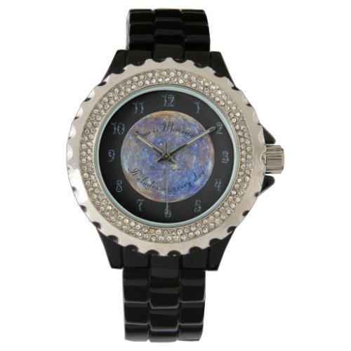 Gemini Zodiac Typography Mercury Planet Trendy  Watch