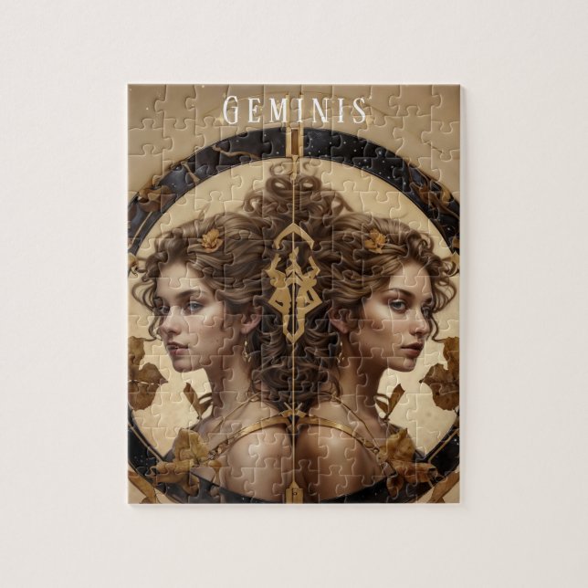 Geminis Female Jigasw Puzzle (Vertical)