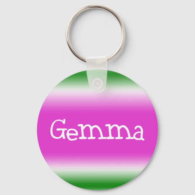 Gemma Keychain (Front)