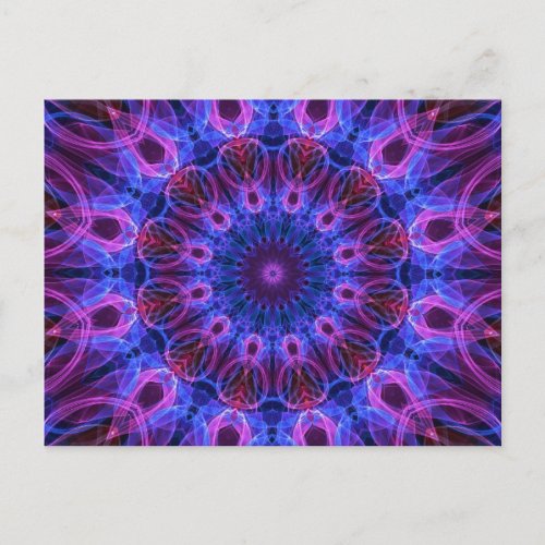 GemRings kaleidoscope Postcard