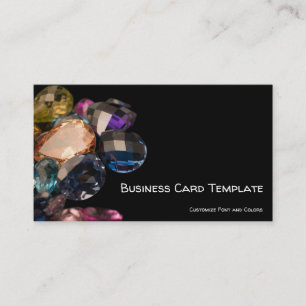 Gems - Gemstones Jewelry Business Card