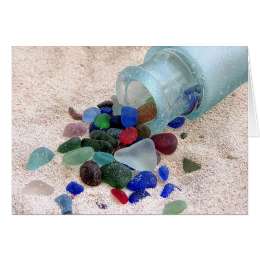 Gems in a Bottle - Sea Glass (Front Horizontal)