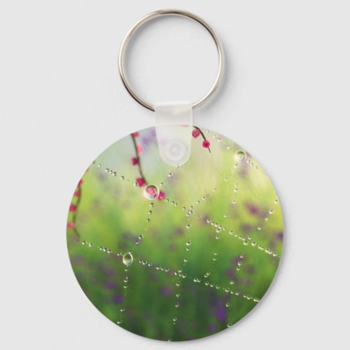 Gems of a Spring Morning Keychain