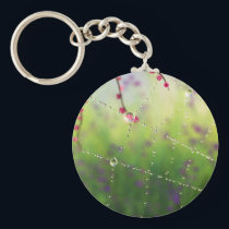 Gems of a Spring Morning Keychain