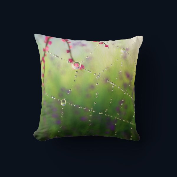 Gems of a Spring Morning Pillow