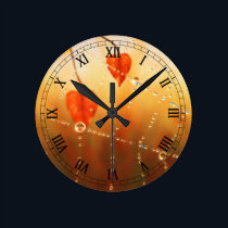 Gems of an Autumn Morning Clock