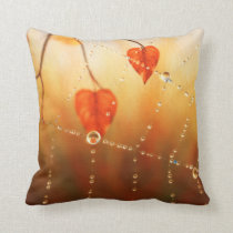 Gems of an Autumn Morning Pillow